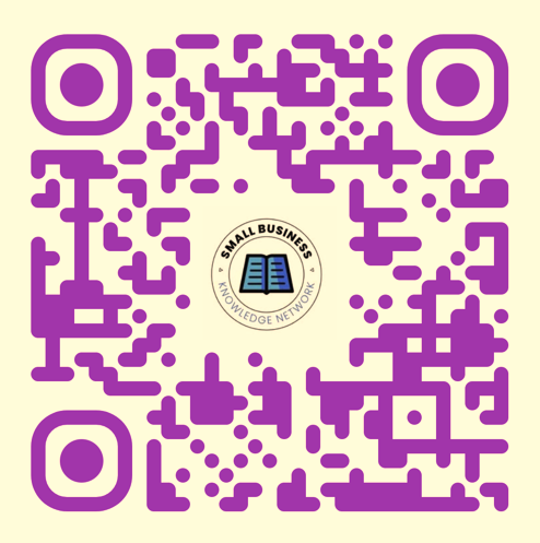 small business knowledge network qr code